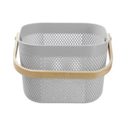Mesh Plastic Basket Wood Handle 8.5L 24.5X24.5X18Cm image 9 – thumbnail