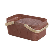 Mesh Plastic Basket Wood Handle 15L 40X24.5X18Cm image 10 – thumbnail