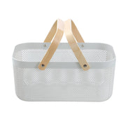 Mesh Plastic Basket Wood Handle 15L 40X24.5X18Cm image 13 – thumbnail