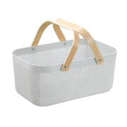 Mesh Plastic Basket Wood Handle 15L 40X24.5X18Cm image 14 – thumbnail