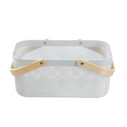 Mesh Plastic Basket Wood Handle 15L 40X24.5X18Cm image 16 – thumbnail