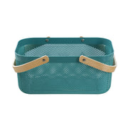 Mesh Plastic Basket Wood Handle 15L 40X24.5X18Cm image 5 – thumbnail