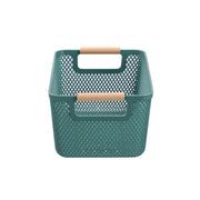 Mesh Plastic Basket Wood Handle 7.5L 31X20X14Cm image 11 – thumbnail
