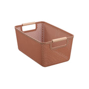 Mesh Plastic Basket Wood Handle 7.5L 31X20X14Cm image 8 – thumbnail