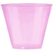 Plastic Tumblers Big Party Pack New Pink 266ml 72pk