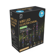 Ronis 480 LED Solar Tree Clusters 1000cm 6pk Multi