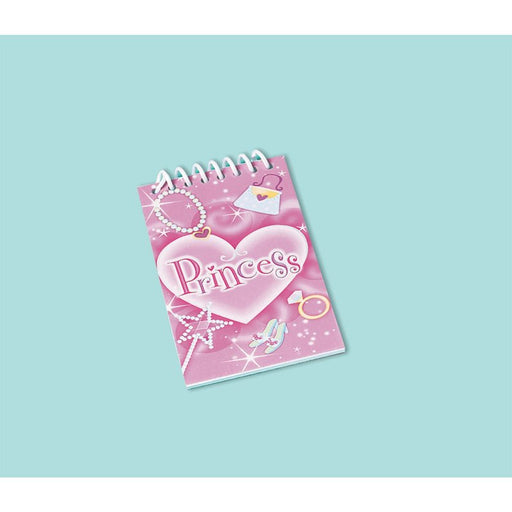 Princess Note Pad Favor 12pk