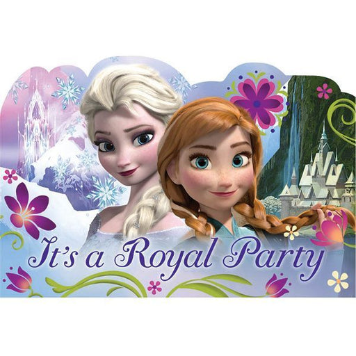 Frozen Postcard Invitations 8pk
