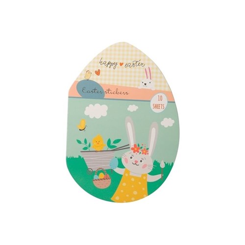 Sticker book with Easter designs 10 sheets