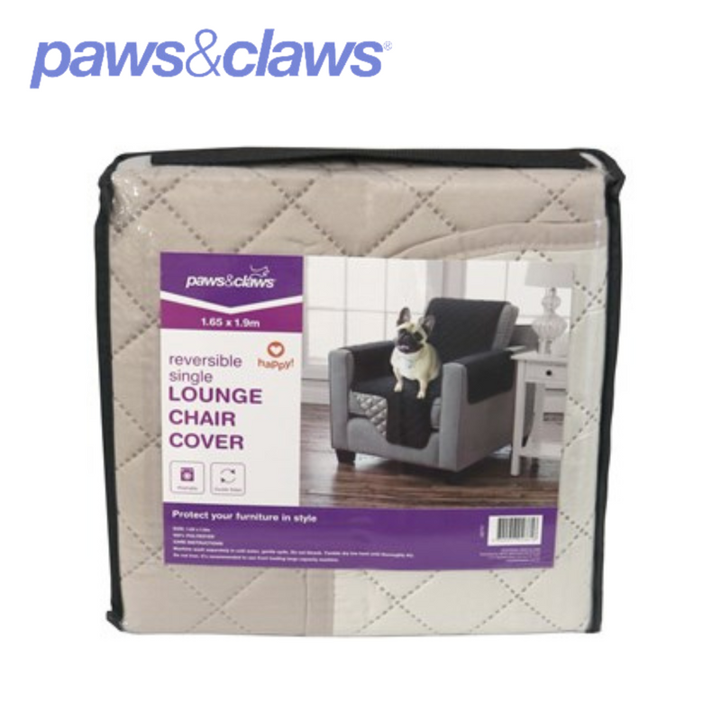 Reversible Single Lounge Chair Cover 2 Asstd