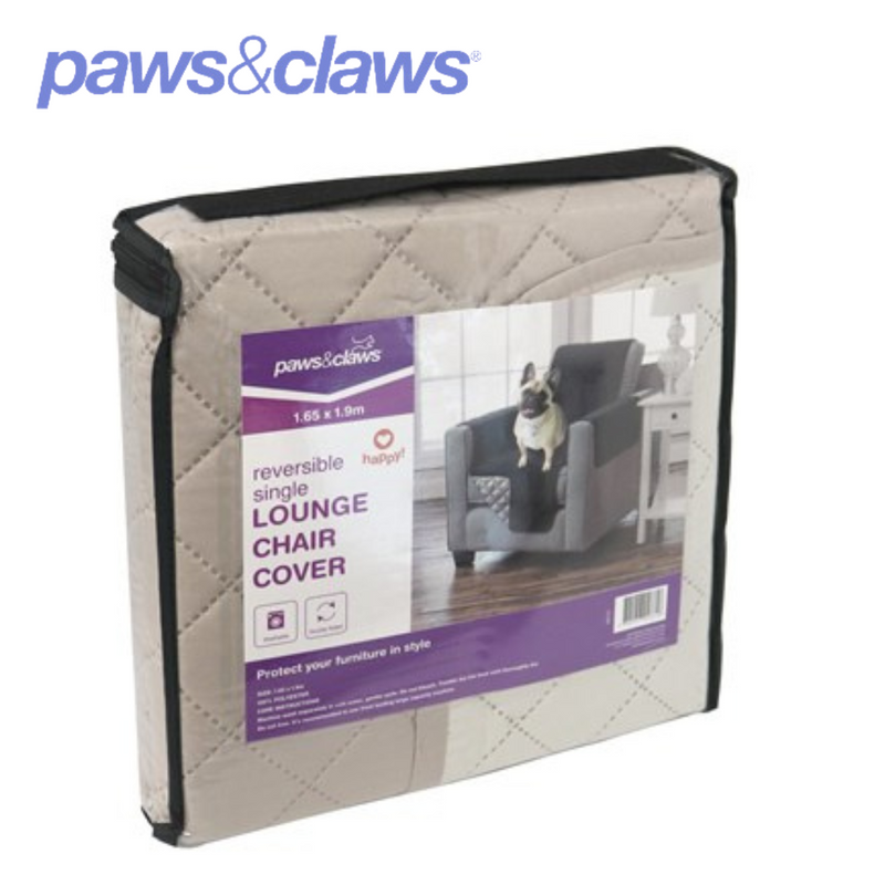 Reversible Single Lounge Chair Cover 2 Asstd