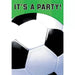 Soccer Fan Folded Invites 8pk