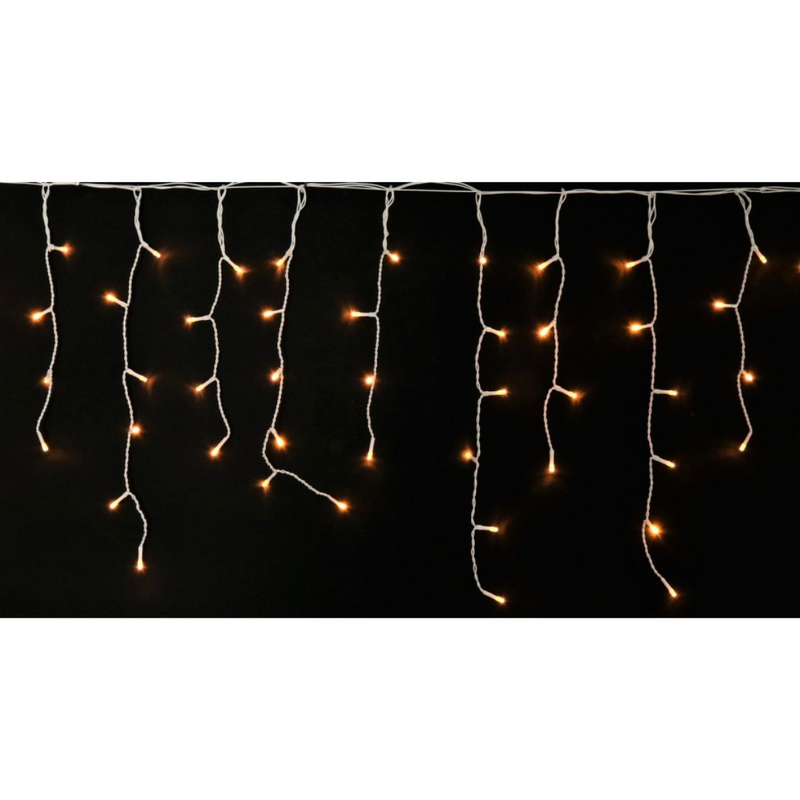Ronis 500 LED Icicle Lights Tub Vintage Gold