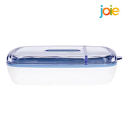 Rectangular sandwich and snack container