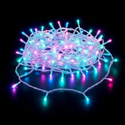 520 LED Connectable Fairy Light Chain Clear Cable - Candy image 5
