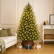 Dual tone warm white and white 520 LED fairy lights clear cable