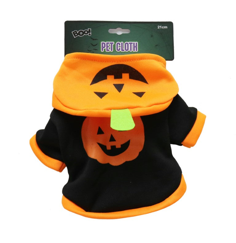Pumpkin Pet Hooded Jacket