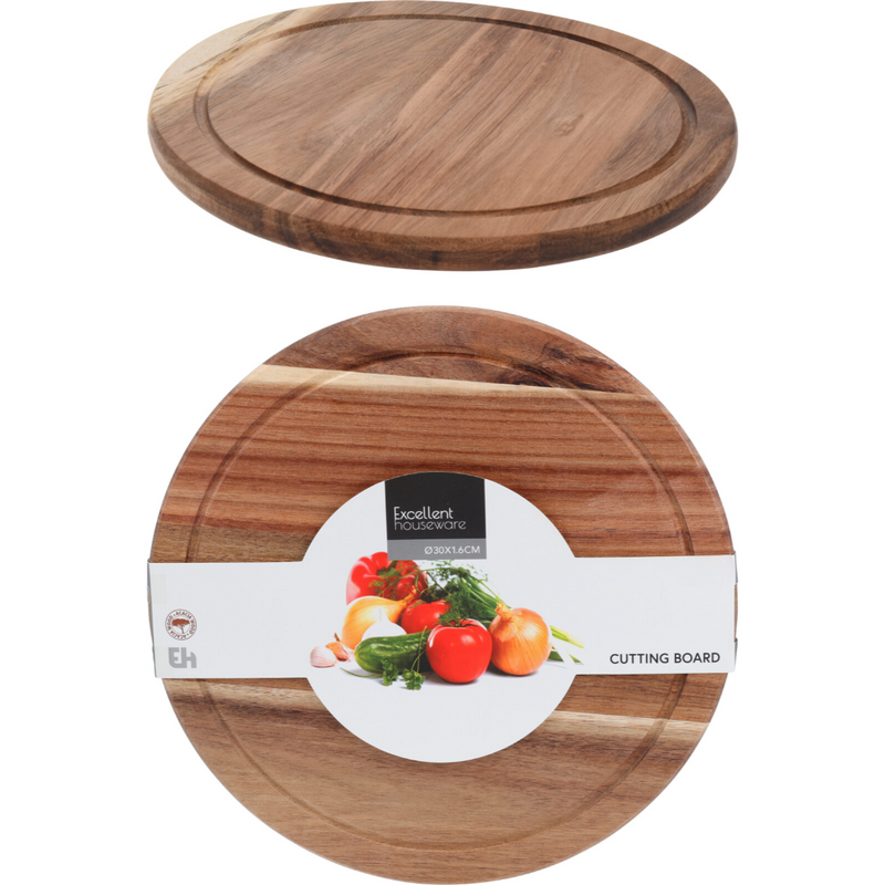 30cm acacia cutting board