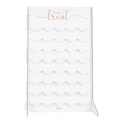 Botanical Wedding Macaroon Stand Card