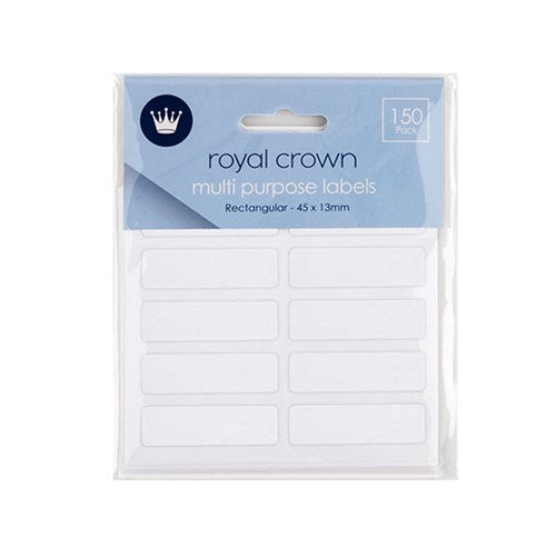 Small white labels 150 pack