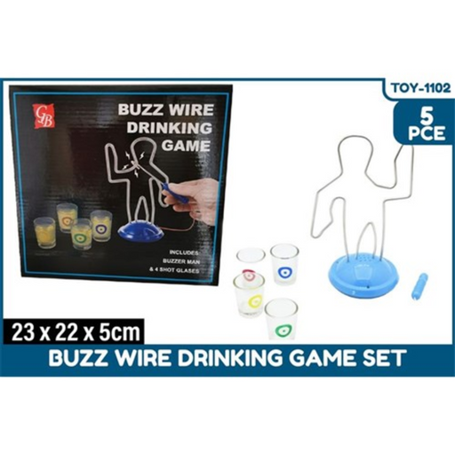 5pce Buzz Wire Drinking Game Set
