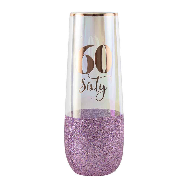 Ronis 60 Glitterati Colour Stemless Champagne 16cm 180ml