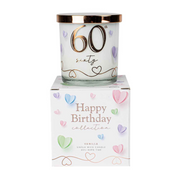 Ronis 60th Candle Vanilla 45hr Burn Time 9x8cm – thumbnail