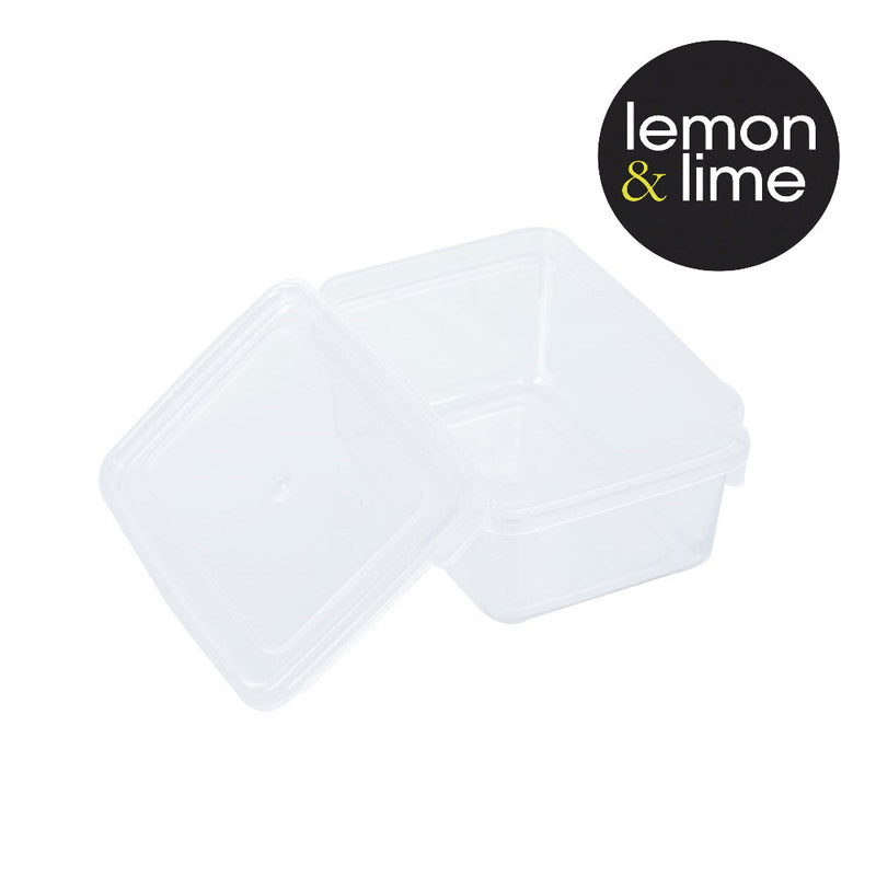 Stack of three 300ml food containers