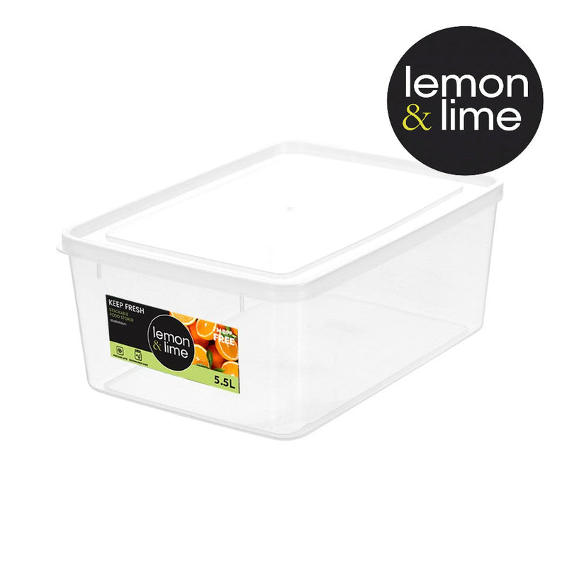 5.5L rectangular food storage container