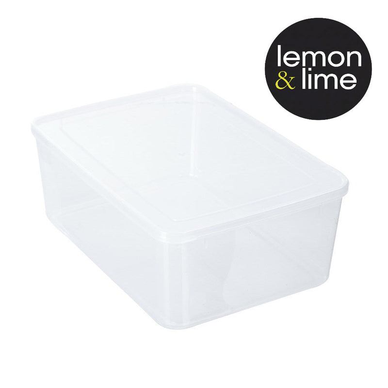 11.5L rectangular food box side view
