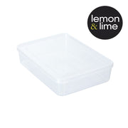 2.8L shallow food container front view – thumbnail