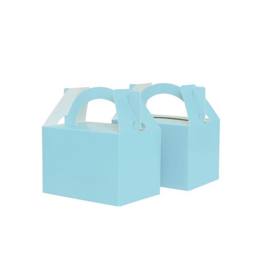Pastel blue little lunch boxes 10 pack Five Star
