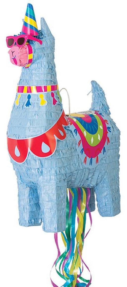 Llama shaped traditional pinata