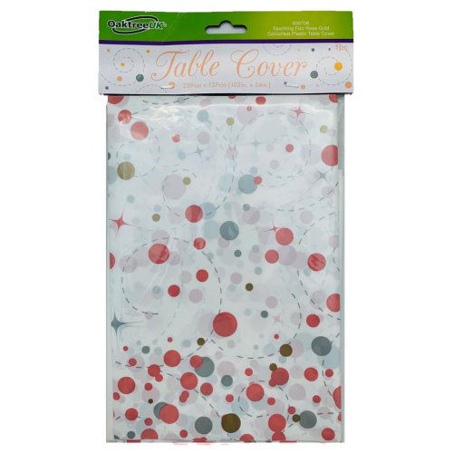 Rose gold pattern table cover