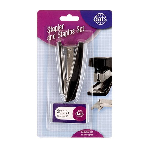 Mini stapler with staples set