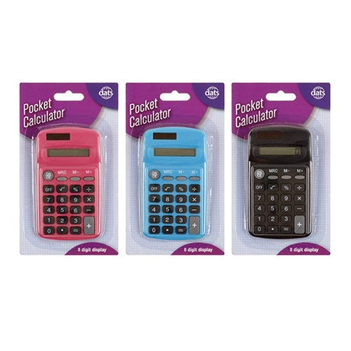 Small pocket calculator