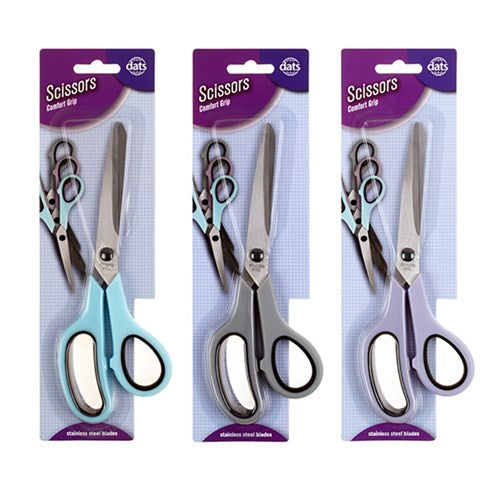 Rubber grip scissors 215mm