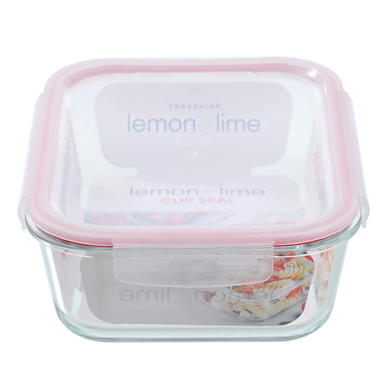 Yorkshire Glass Rectangle Clip Seal Container 2.7L image 3