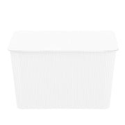 Ribbed Storage Basket Lidded 15L 37.5X25.5X22Cm 2 Asstd image 10 – thumbnail