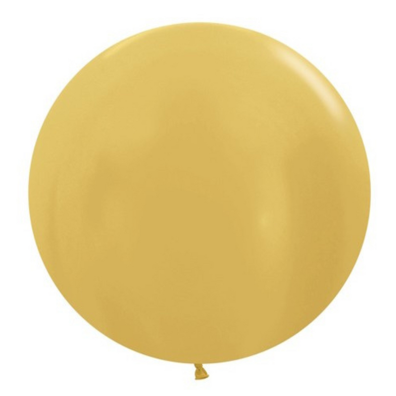 Balloon Latex Matte Peach Round Balloon 90cm 1pk