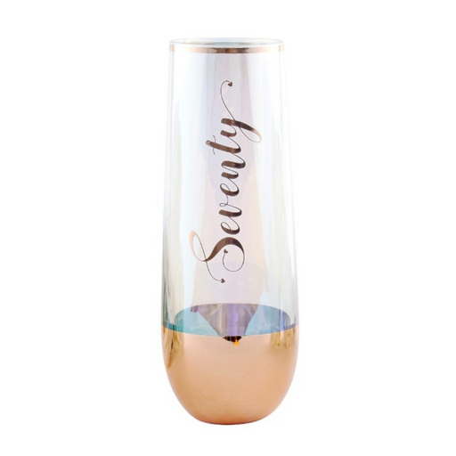 Ronis 70 Ombre Rose Gold Stemless Champ 16cm 180ml