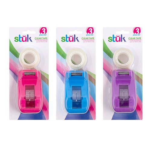 Tape dispenser with 2 rolls