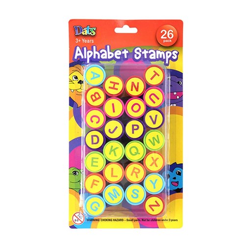 Alphabet stamps for kids