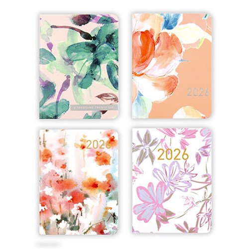 2026 A5 hard cover foil diary