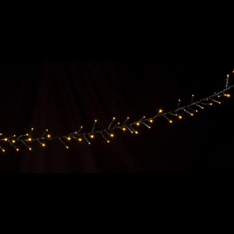 Ronis 720 LED Cluster Lights Vintage Gold