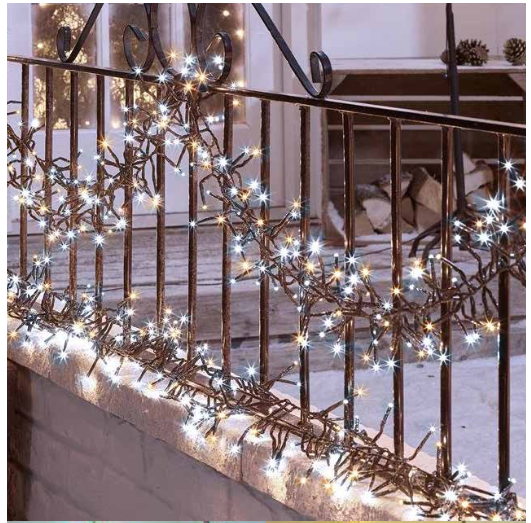 500 LED Connectable Cluster Light - Warm White