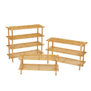 Shoe Rack 4 Tier 74X26X70Cm Wooden *Fsc100% Scs-Coc-009941 image 4 – thumbnail