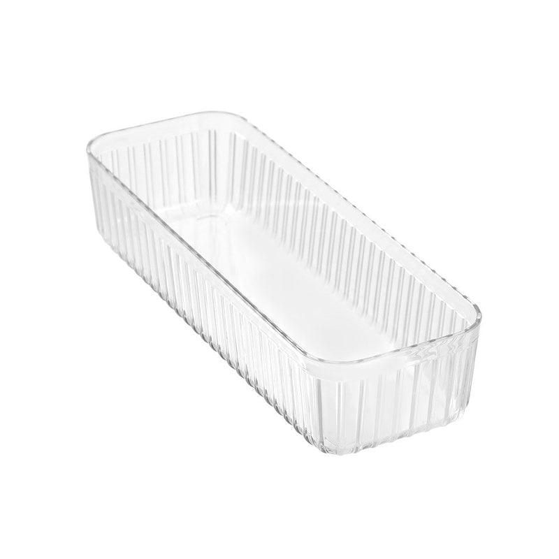Crystal Ribbed Tray 31X11X6.5Cm image 3
