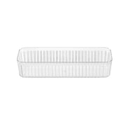 Crystal Ribbed Tray 31X11X6.5Cm image 4 – thumbnail