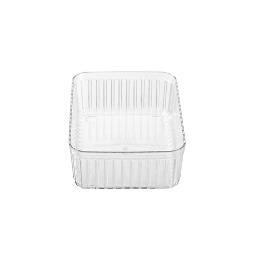 Crystal Ribbed Tray 22X15X6.5Cm image 2